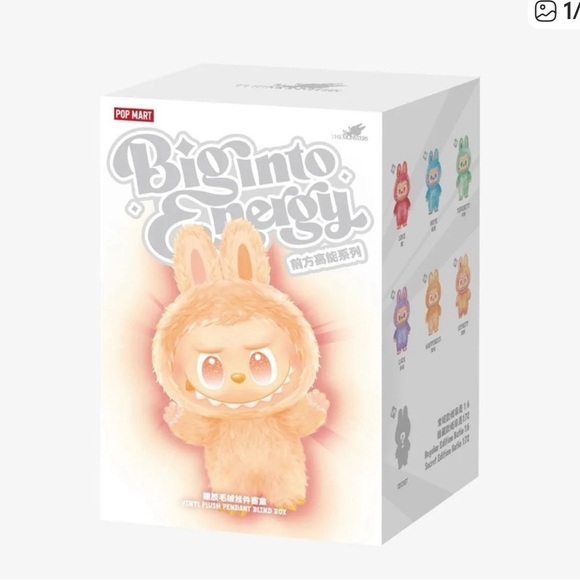 POP MART Other - POP MART Authentic “Big Into Energy” Blind Box Labubu plush toy!